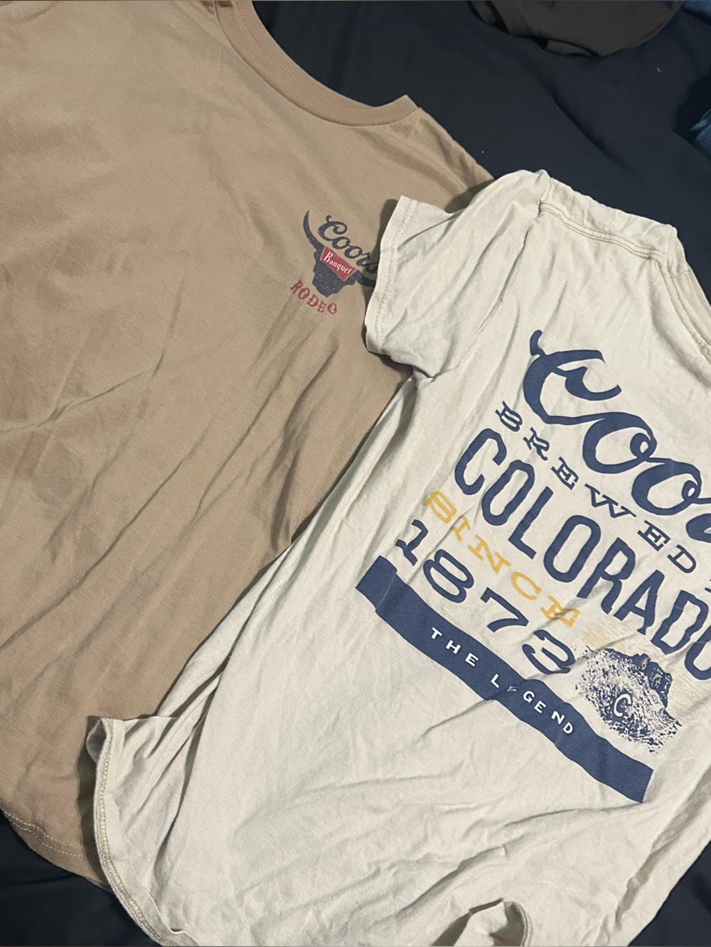 Men’s coors shirts
